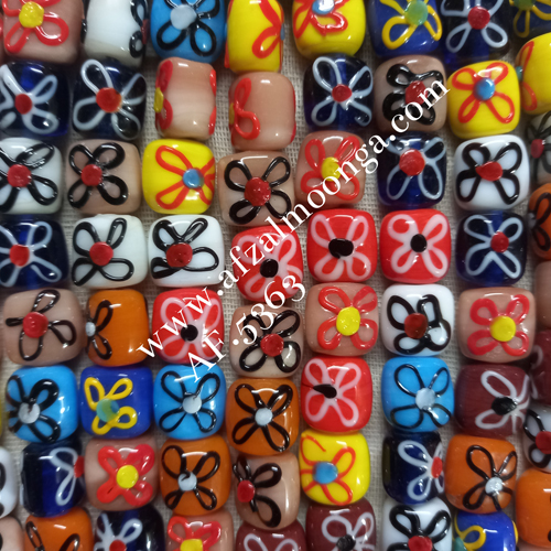 fancy glass beads