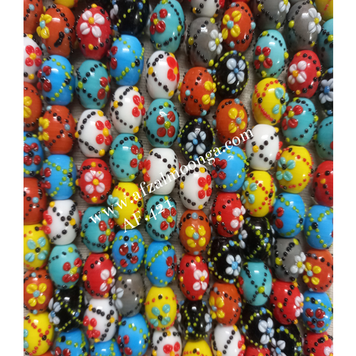 fancy glass beads