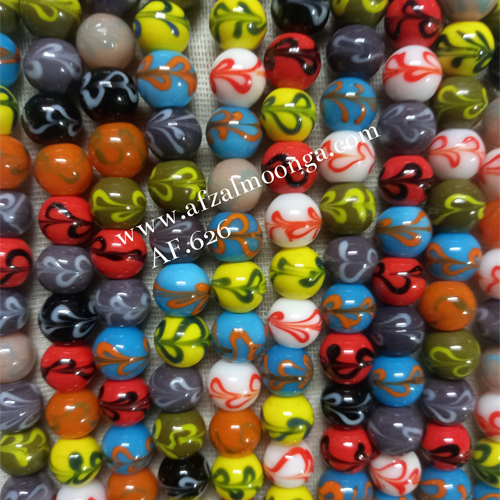 fancy glass beads