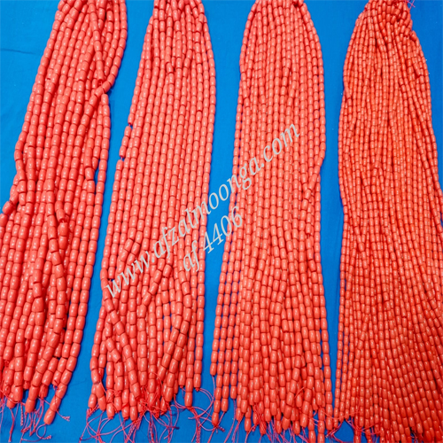 coral beads