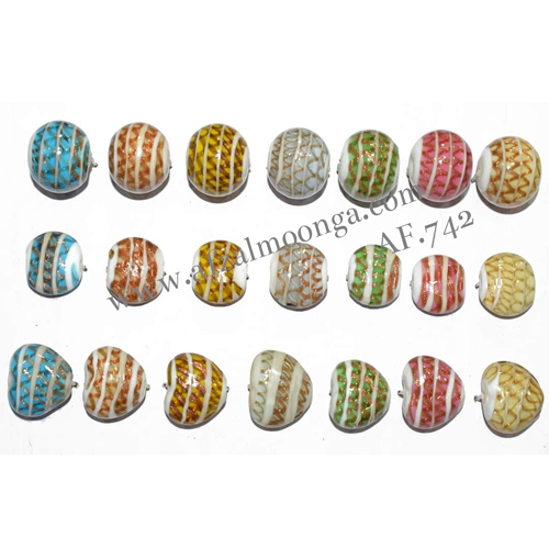 fancy glass beads