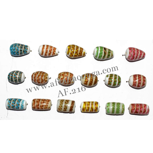 fancy glass beads