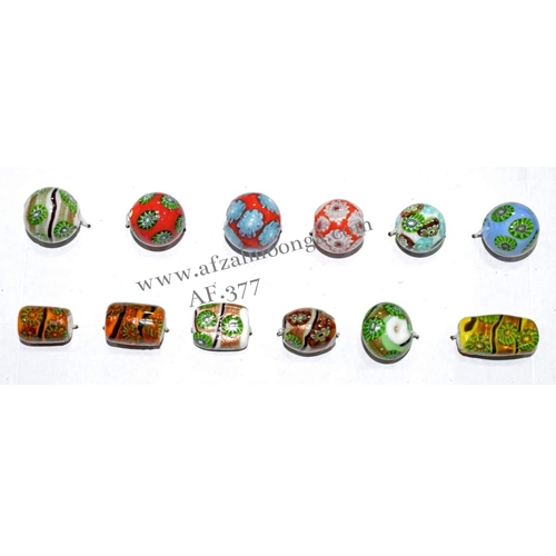 fancy glass beads