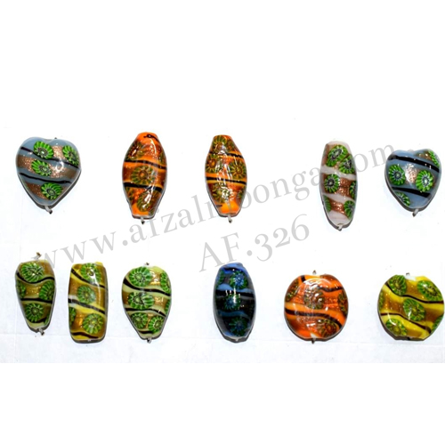 fancy glass beads