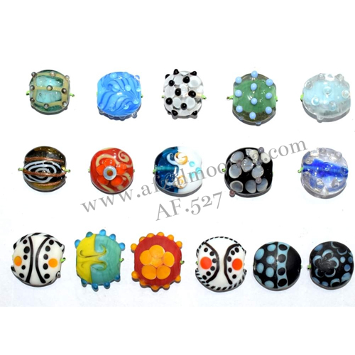 fancy glass beads