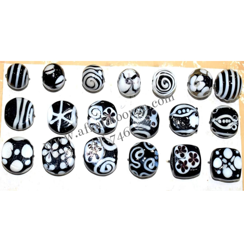 fancy glass beads