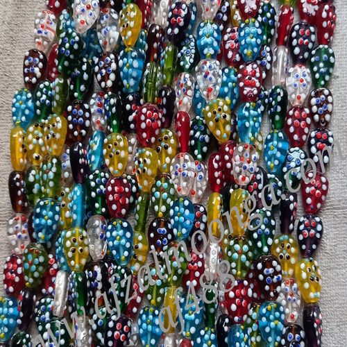 fancy glass beads