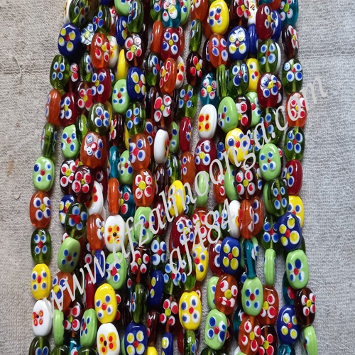 fancy glass beads