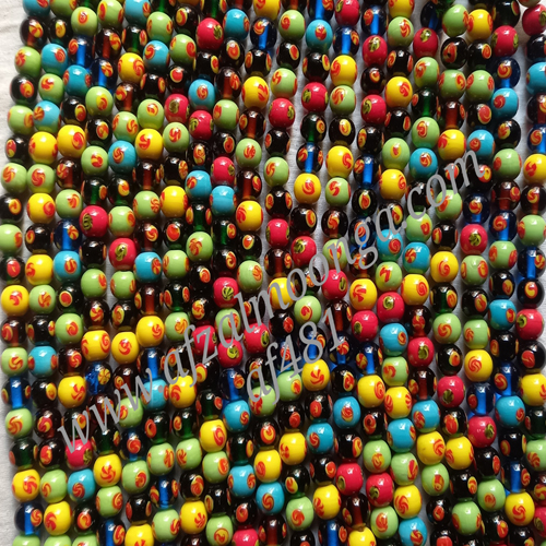 fancy glass beads