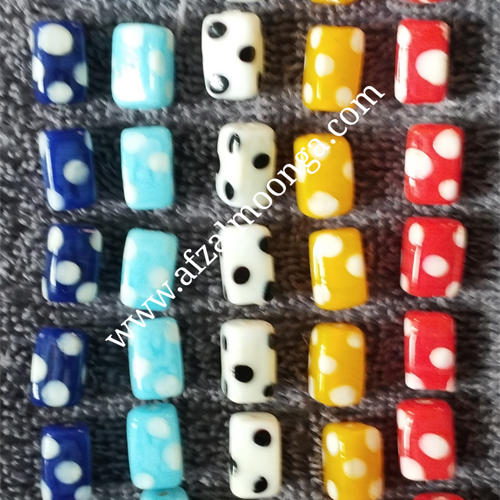 fancy glass beads