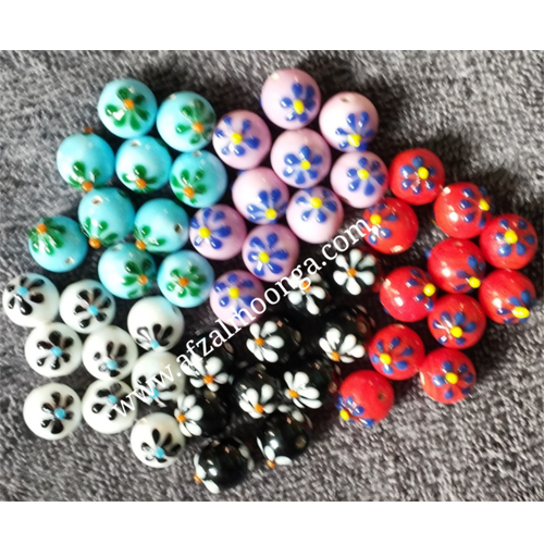 fancy glass beads