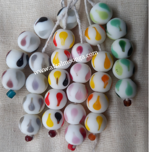 fancy glass beads