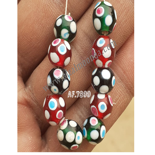 fancy glass beads