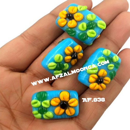 fancy glass beads