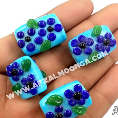 fancy glass beads