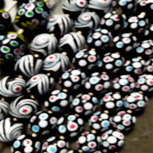fancy glass beads