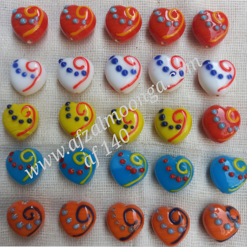 fancy heard beads