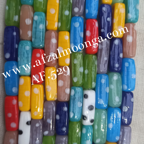 fancy glass beads