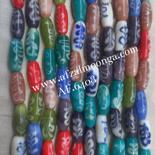 fancy glass beads
