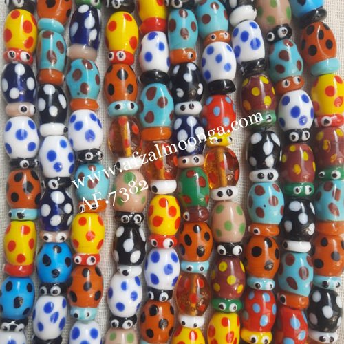 fancy glass beads