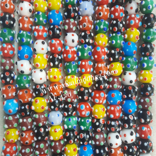 fancy glass beads
