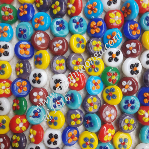 fancy glass beads