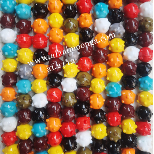 fancy glass beads