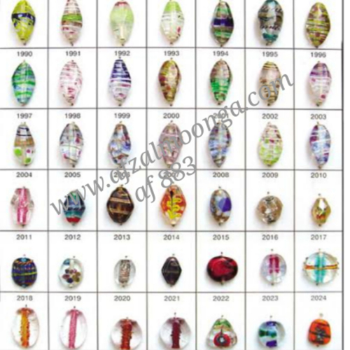 fancy glass beads
