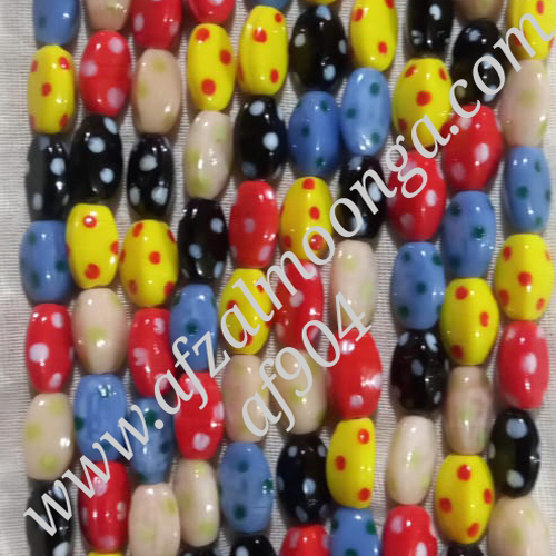 fancy glass beads