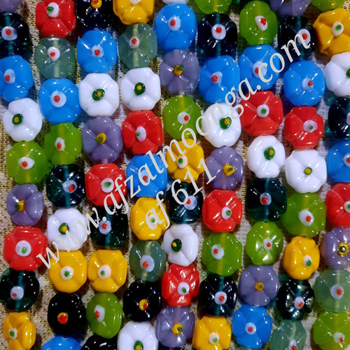 fancy glass beads